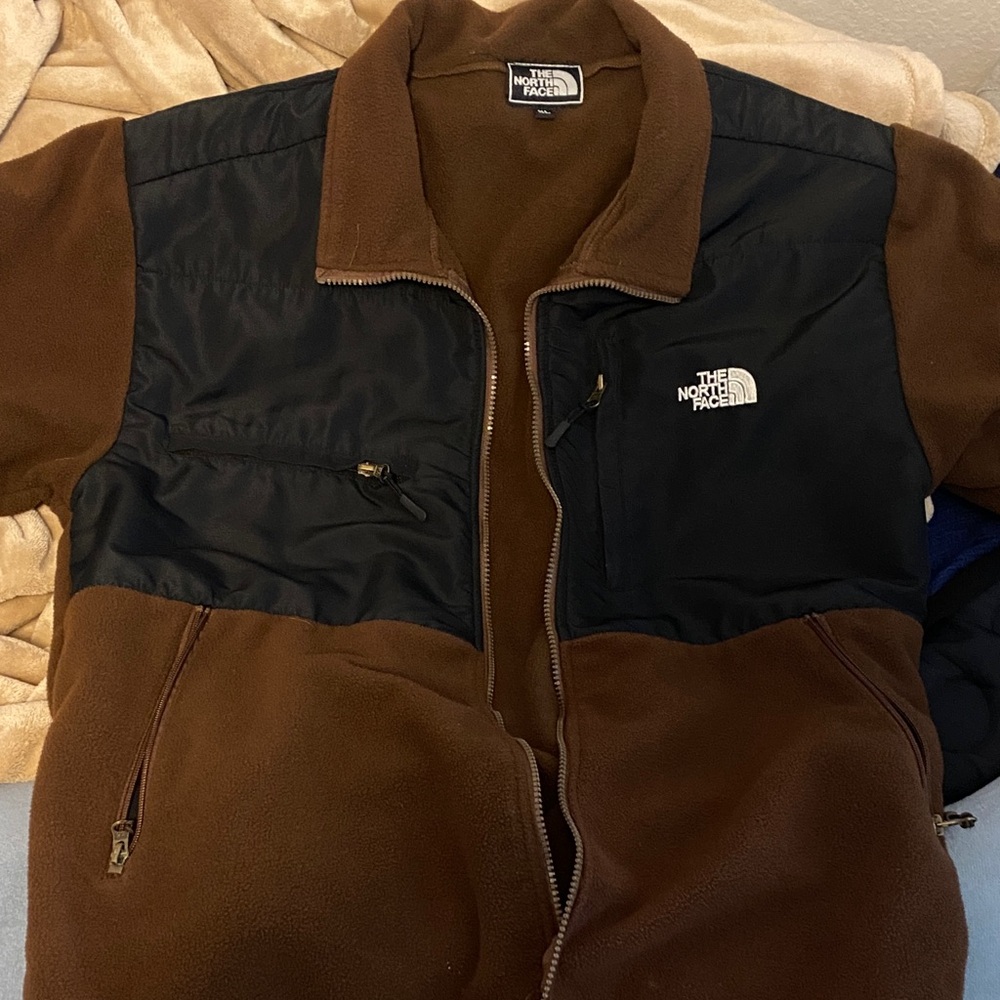 The North Face Men's Black and Brown Performance Jacket